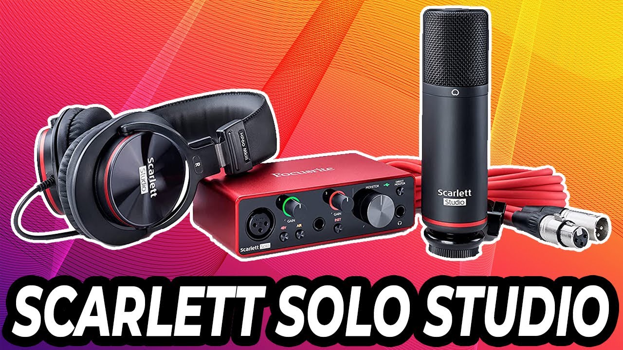 Focusrite Scarlett Solo Studio Review